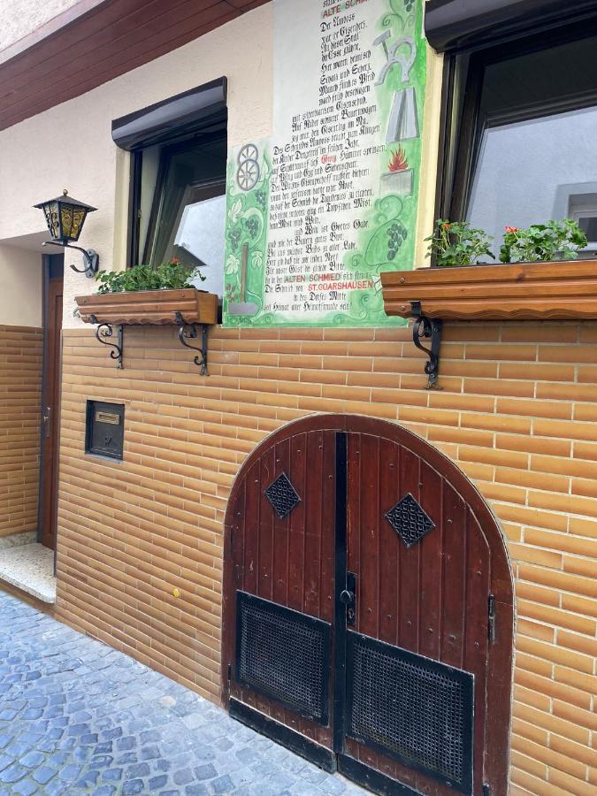Alte Schmiede In Der Altstadt Von Sankt Goarshausen Exteriör bild