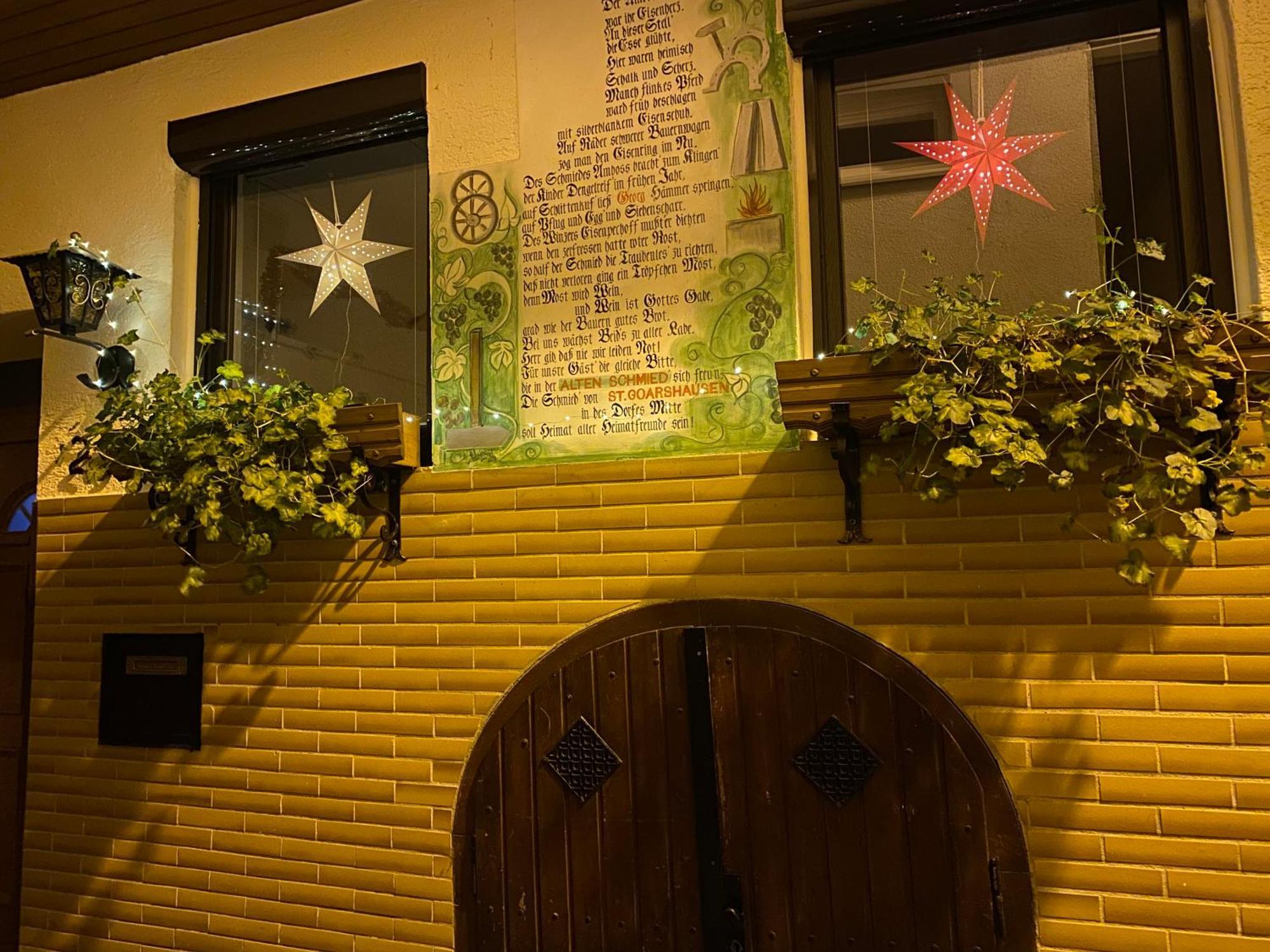 Alte Schmiede In Der Altstadt Von Sankt Goarshausen Exteriör bild