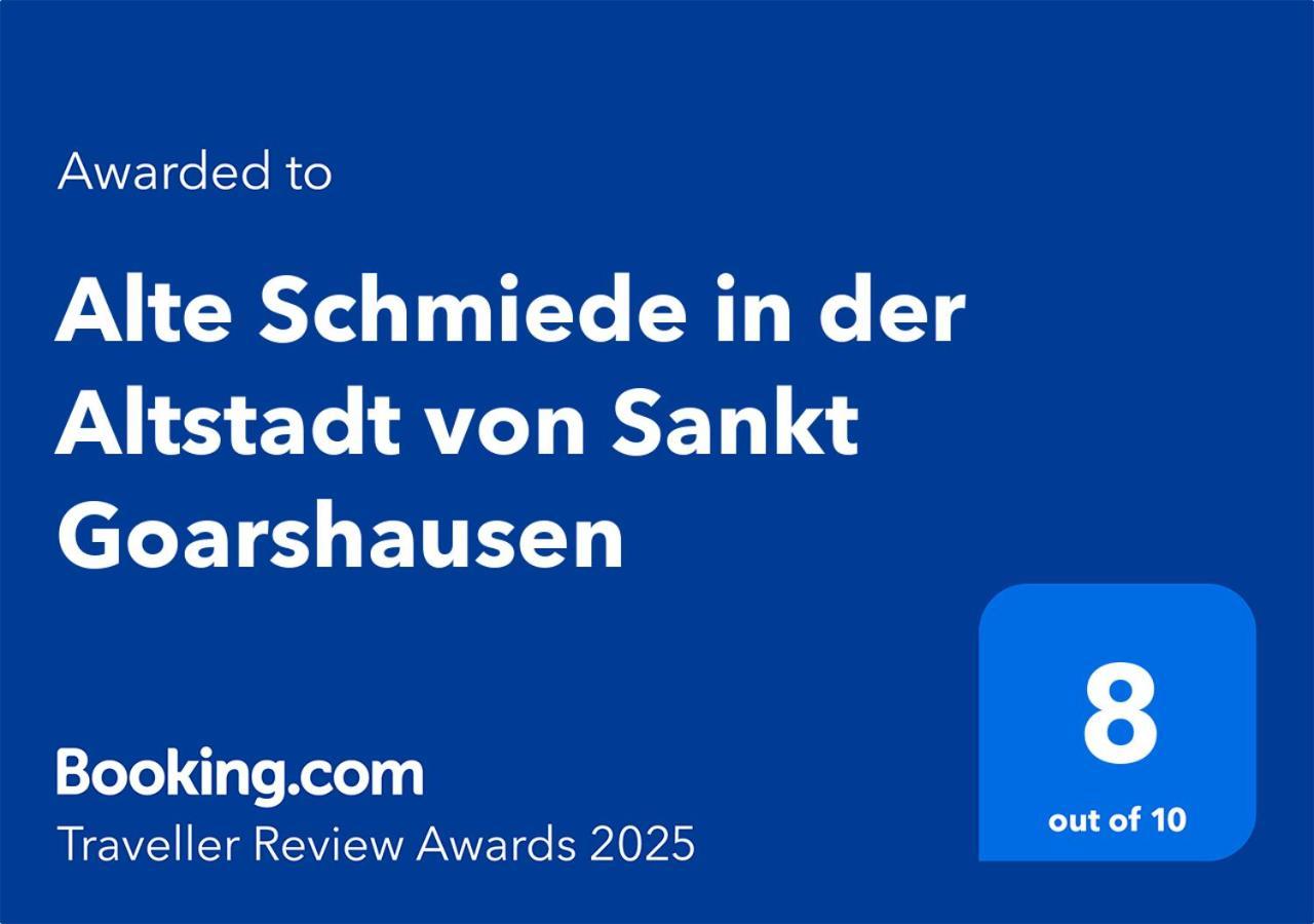 Alte Schmiede In Der Altstadt Von Sankt Goarshausen Exteriör bild